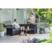 KETER ELODIE CORNER 6 SEATER Set zahradní, grafit/šedá 17210757