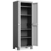 KIS LOGICO HIGH skříň 65x45x182cm grey/black 9634000