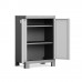 KIS LOGICO LOW skříň 65x45x97cm grey/black 9635000