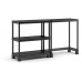 KIS OPEN BASE MINI regál 97x90x45 cm, černá 97540