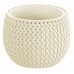 Prosperplast SPLOFY Bowl květináč 29cm, 3,9l, krémová DKSP290