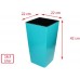 PROSPERPLAST URBI SQUARE Květináč 8/16,3l, zelená DURS225