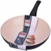LAMART Keramická pánev WOK Ecolor LTK2808BW, 280mm, černá, 42000205