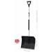 PROSPERPLAST ALPE 50 ECO telescopic Lopata na sníh, černá ILT50TSC