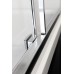POLYSAN LUCIS LINE čtvrtkruhová sprchová zástěna 1000x800mm, levá