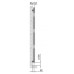 ISAN MAPIA PLUS DOUBLE koupelnový radiátor bílá (RAL 9010) 732/606 DMAD 0732 0606 02
