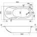 Roltechnik vana MAURIZIUS 180X90