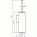 IDEAL Standard CONNECT kartáč na WC N1396AA