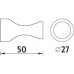 NIMCO UNIVERSAL háček jednoduchý velký 50x27mm UN9954-26