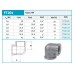 NOVASERVIS Koleno MM 3/4" mosaz FT201/20