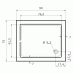 TEIKO Odeon sprchová vanička 90 x 75 cm, bílá V132090N32T02001