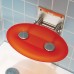 RAVAK OVO P ORANGE Sprchové sedátko, oranžové B8F0000005