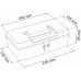Prosperplast NUN Plastový organizér, 245 x 135 x 85 mm KNU25