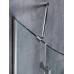 POLYSAN VITRA LINE čtvrtkruhová sprchová zástěna 900x900mm, R550, čiré sklo, levá