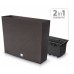Prosperplast RATO CASE Květináč 58cm, mocca DRC600T