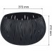 PROSPERPLAST SANDY BOWL Basic květináč 37 cm, antracit DSK370N