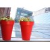 Prosperplast CUBE SLIM Květináč 35,5x44cm mocca DCUS355
