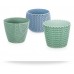 PROSPERPLAST SPLOFY květináč 15,7 cm, modrá DSP160