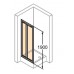 HUPPE Classics elegance PT 700 Lítací sprchové dveře 501405