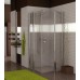 RONAL SLE2 Swing-Line rohový vstup-dvoudílné dveře, pravé, 80cm, elox/Cristal perly SLE2D08000144