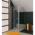 RONAL SLF1 Swing-Line F dvoudílné skládací dveře, pravé, 100cm, elox/Cristal perly SLF1D10000144