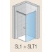 RONAL SLT1 Swing-Line boční stěna pro SL1 a SL13, 75 cm, elox/černé SLT107500155