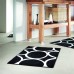 SPIRELLA PEBBLES Koupelnová předložka 55 x 65 cm black 1009524