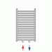 KORADO KORALUX LINEAR Comfort Koupelnový radiátor KLTM 700.450 Silber
