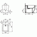 IDEAL Standard VENTUNO bidet T515001