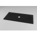 RONAL WMA Marblemate obdélníková sprchová vanička, 80x120x3,0cm, černá WMA80120154