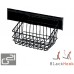 Závěsný systém G21 BlackHook small basket 30 x 22 x 23 cm 635017