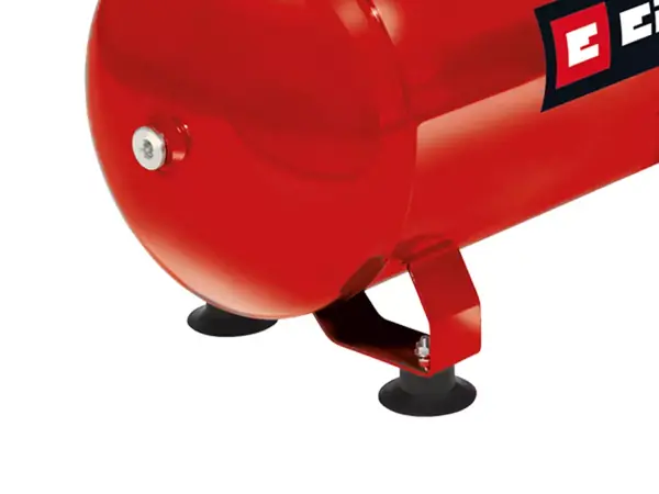 Vibroizolovaný stojan v přední části kompresoru TC-AC 420/50/10 V.