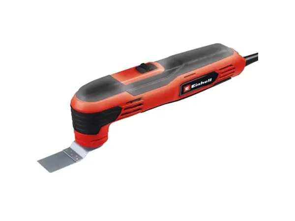 Multifunkční nářadí Einhell TC-MG 250 CE na bílém pozadí s viditelnou rukojetí Softgrip.